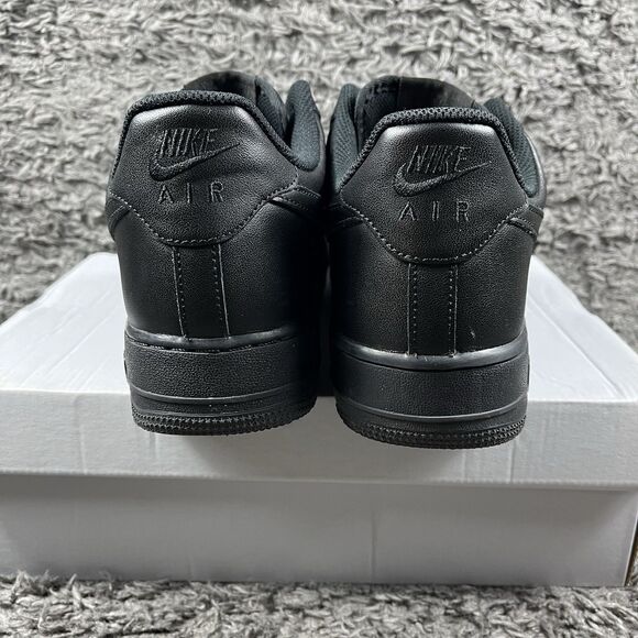 Nike Air Force 1 \'07 Triple Black CW2288-001 Men\'s Size 11 Sneakers Shoes Box main image 3